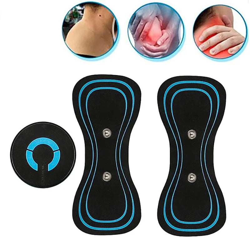 Portable Mini Electric Neck & Back Massager – USB Rechargeable Pain Relief for Full Body Relaxation - Wellness Pulse